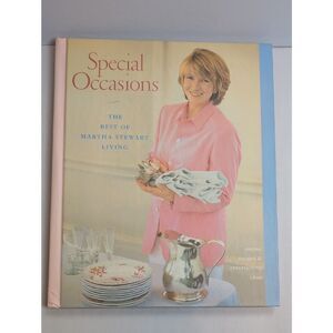 Martha Stewart Special Occasions Hardcover Book Menus Recipes Ideas